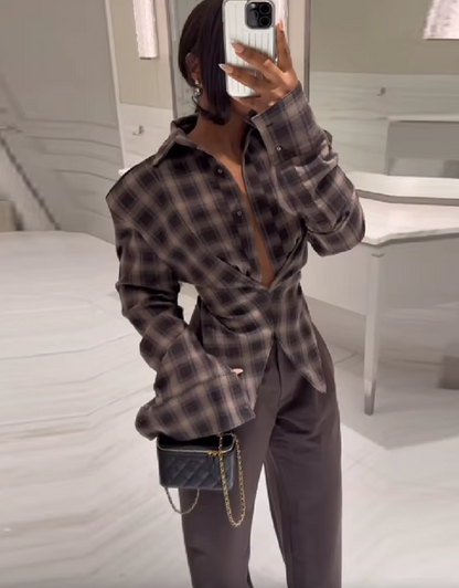 Clesie - Stripped Shirt