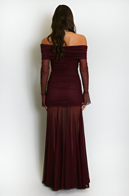 Fiona - Mesh Maxi Dress